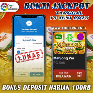 INFO KEMENANGAN LIGA UTAMA TANGGAL 15 JUNI 2025