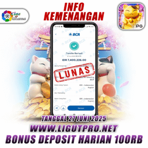 INFO KEMENANGAN LIGA UTAMA TANGGAL 27 JUNI 2025