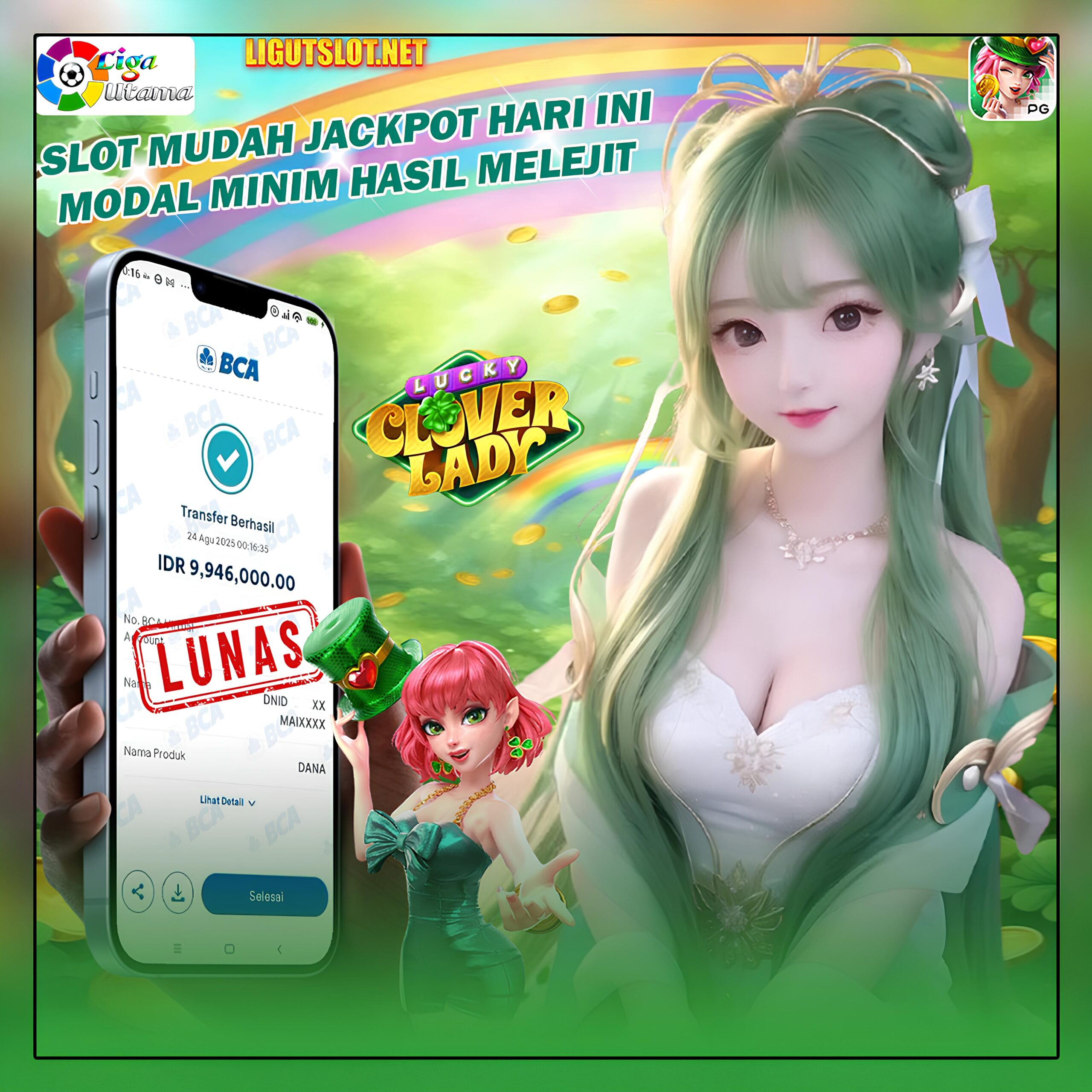 INFO KEMENANGAN LIGA UTAMA TANGGAL 24 AGUSTUS 2025