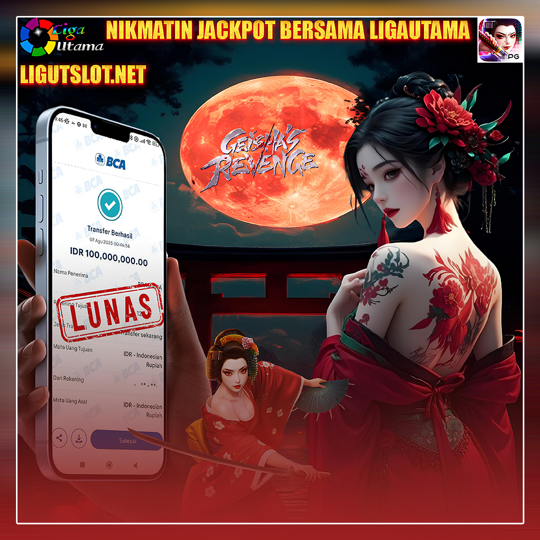 INFO KEMENANGAN SLOT LIGA UTAMA TANGGAL 7 AGUSTUS 2025