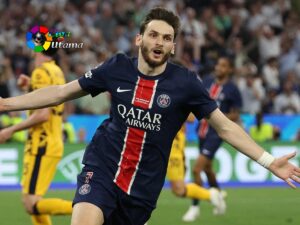 Man of the Match PSG vs Atalanta: Khvicha Kvaratskhelia