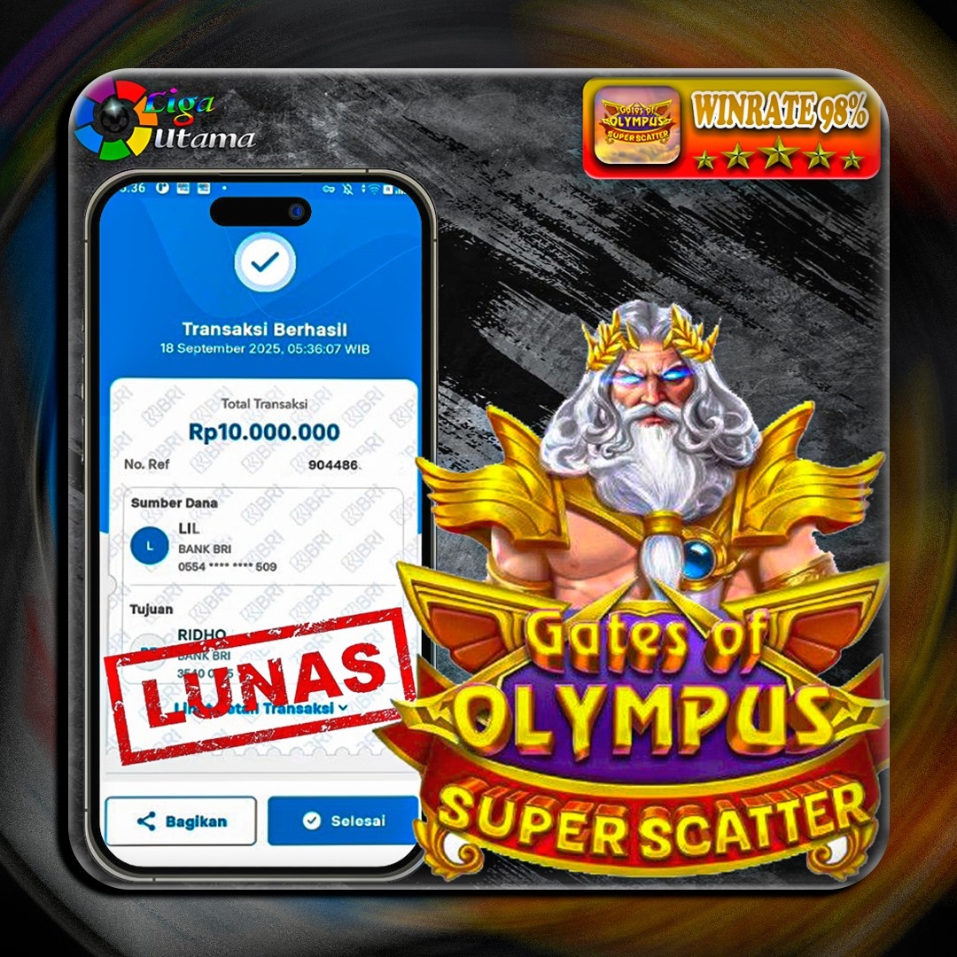 INFO KEMENANGAN LIGA UTAMA TANGGAL 18 SEPTEMBER 2025