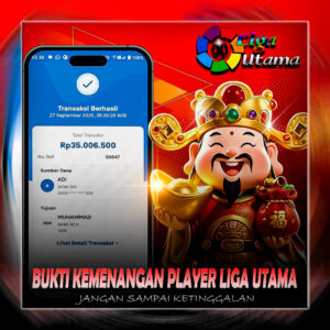 INFO KEMENANGAN LIGA UTAMA TANGGAL 27 SEPTEMBER 2025