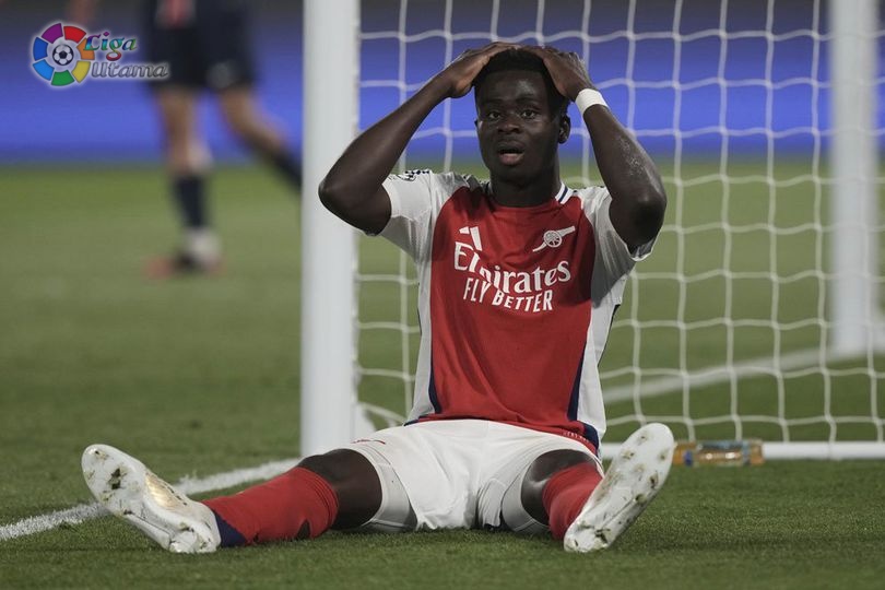 Bukayo Saka Kritik VAR Usai Arsenal Tak Dapat Penalti Lawan Newcastle