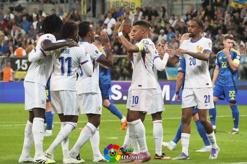 Hasil Ukraina vs Prancis: Mbappe Pastikan Les Blues Petik Tiga Poin