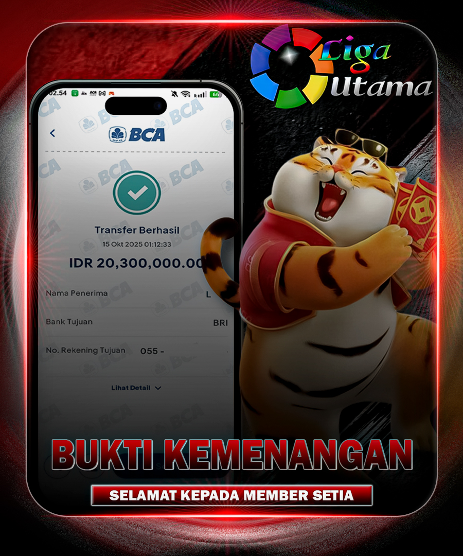 INFO KEMENANGAN LIGA UTAMA TANGGAL 15 OKTOBER 2025