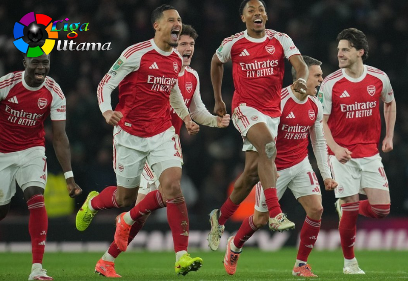 Hasil Arsenal vs Crystal Palace: Menang Adu Penalti, The Gunners Melaju ke Semifinal Carabao Cup