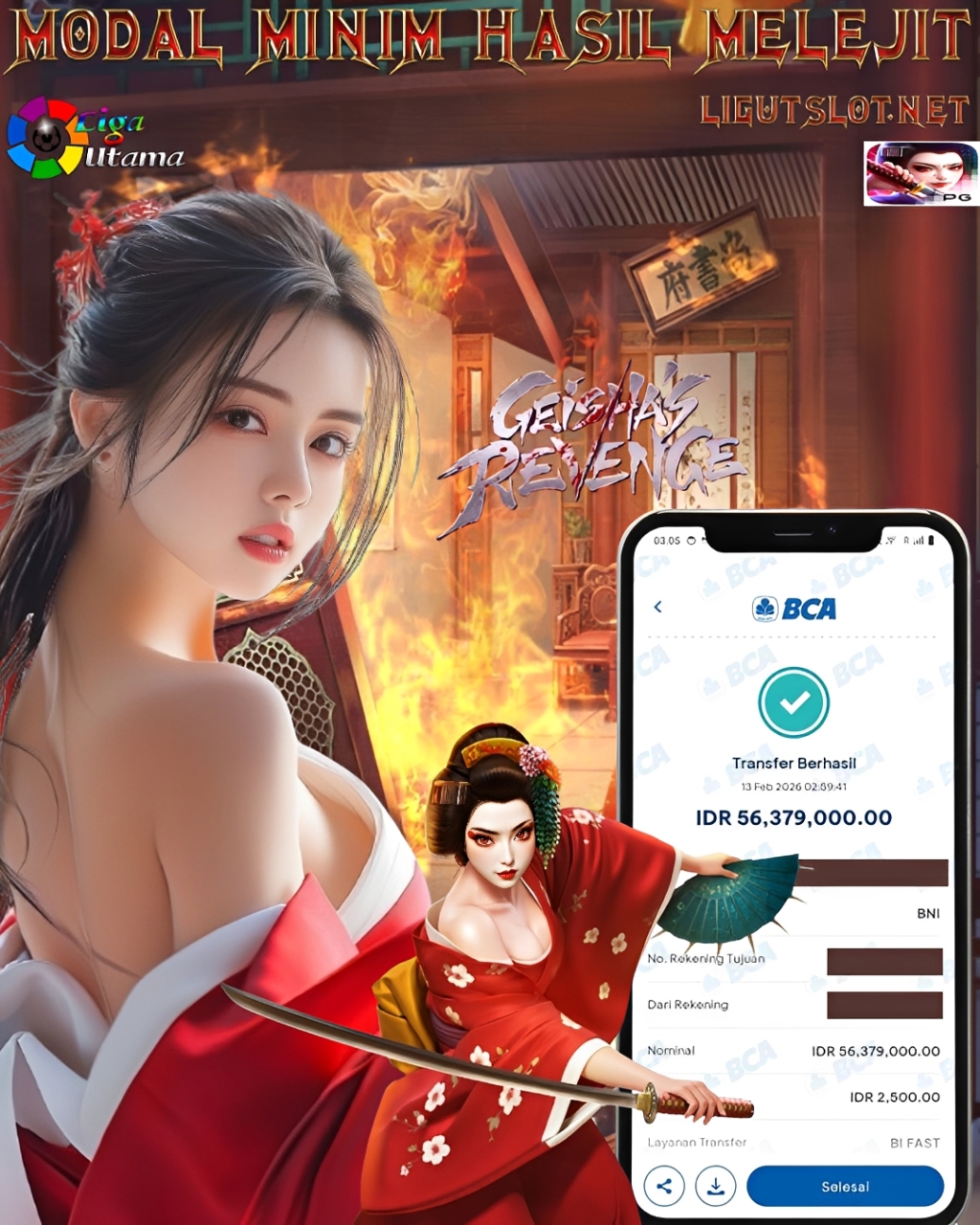 INFO KEMENANGAN LIGA UTAMA TANGGAL 13 FEBRUARY 2026